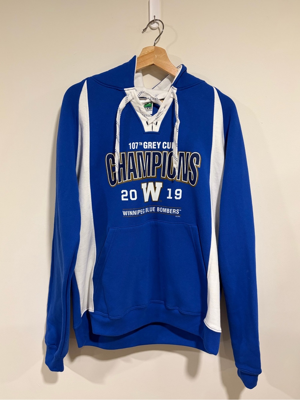 Winnipeg Blue Bombers as the 107th Grey Cup Champions of 2019 Pullover Hoodie